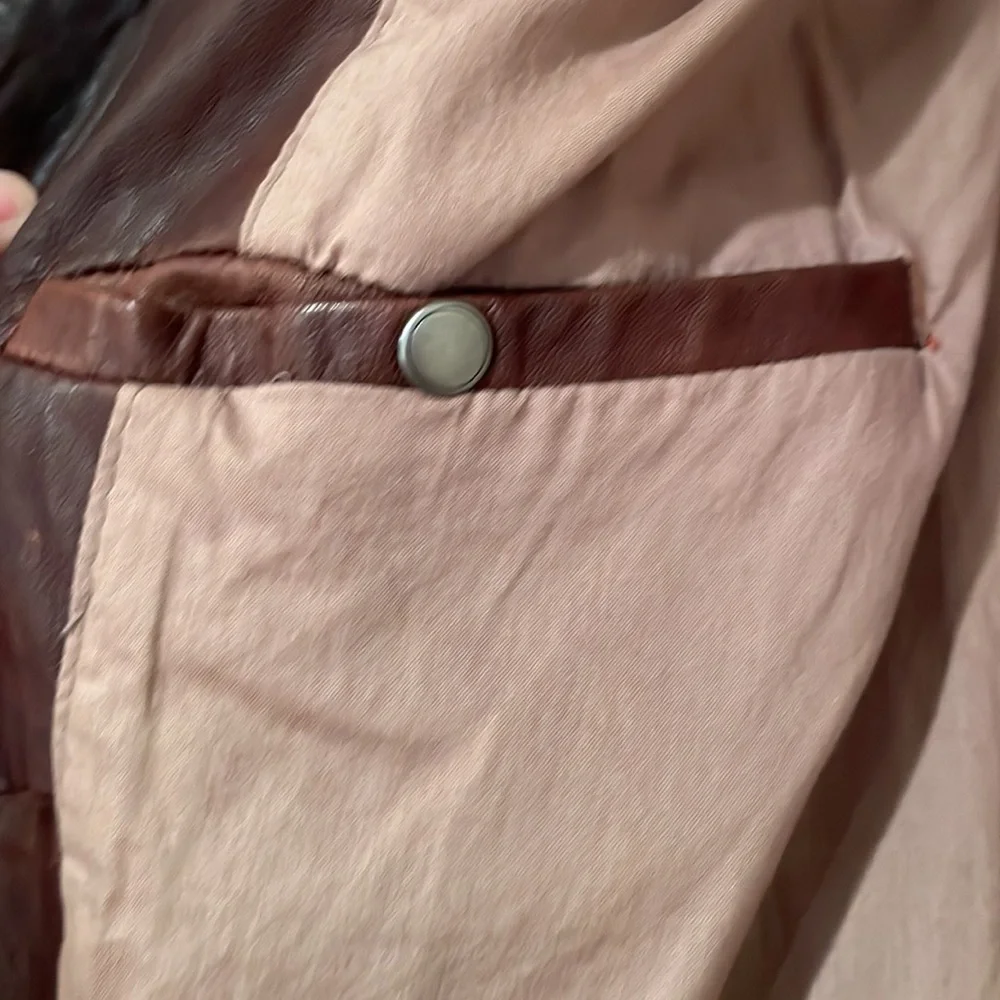 Cole Haan Mens Leather-Lambskin Jacket. Never Worn NWOT. Size XL.  Super Soft.